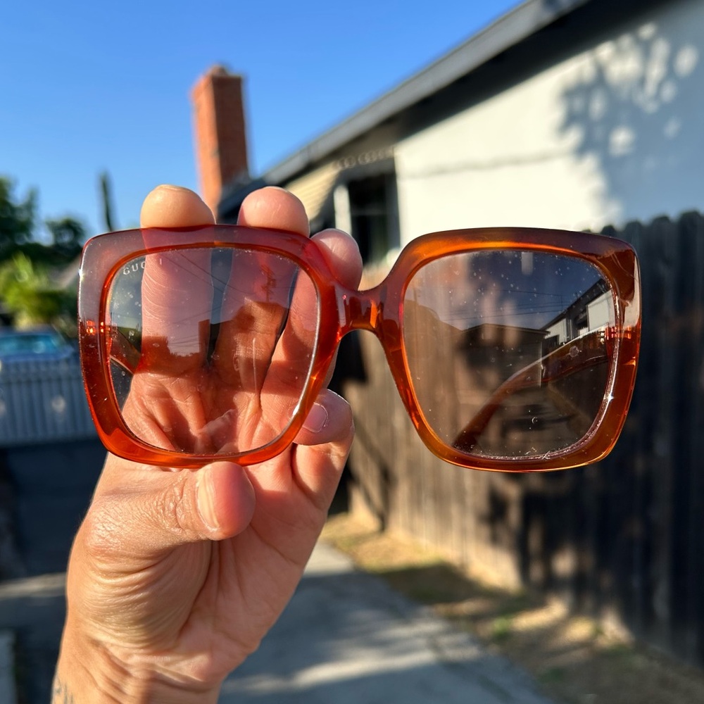 Gucci Amber Square Sunglasses - Picture 2 of 5